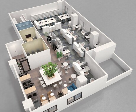 建築CGパースの制作を承ります 店舗、住宅、マンション、etc イメージ2