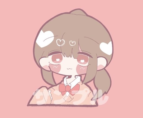 SNS用のデフォルメアイコンをかきます サンプルの様な絵柄でデフォルメイラストを書きます！ イメージ1