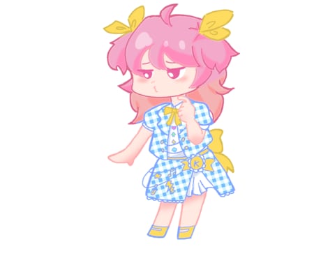 オリジナルキャラのイラストを描きます 動画編集に彩りと親しみを足します イメージ1