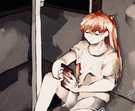儚く透明感のある綺麗な絵を描きます あなた用のイラストを描きます。 イメージ1