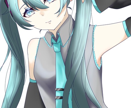 カラーイラストを作成します 一枚絵、サムネイル、立ち絵、MV等… イメージ2