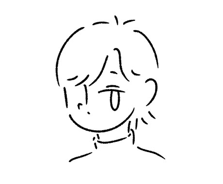 プロフィールのアイコンイラストを作成します イメージ1