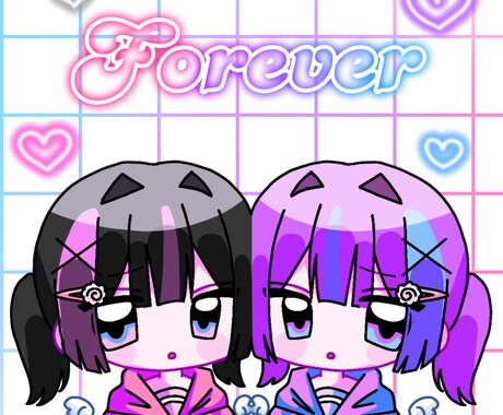 ミニキャライラスト描きます はっきりした色合いの可愛いイラストを差し上げます イメージ2