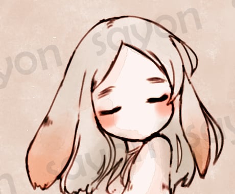 個性のあるキャラクターイラストを販売しています キャラクター/アイコン/立ち絵/表情差分 イメージ2