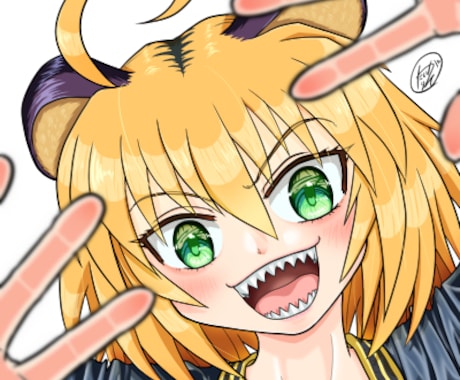 SNSで使用できる素敵なアイコンを作成します 可愛い・カッコいい・ポップでキャッチ―なイラストを描きます。 イメージ1