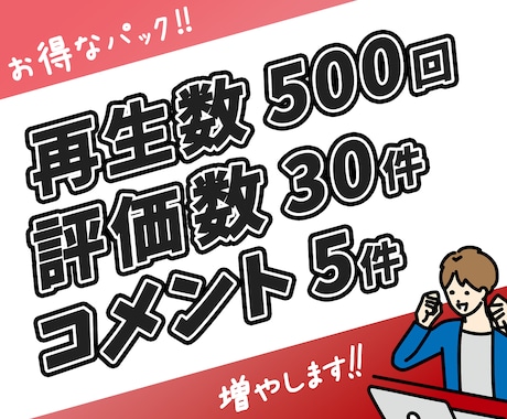 YouTube日本人＋5コメント｜宣伝・拡散します コメント/評価数/再生回数を拡散/指定コメント対応可！ イメージ1