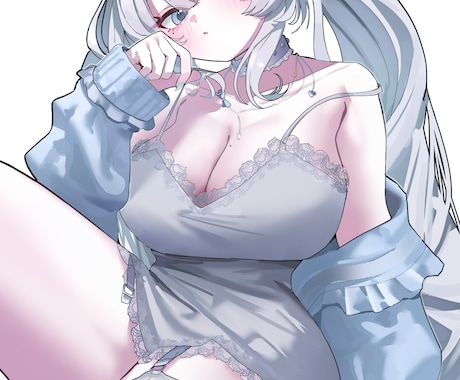 表情豊かでかわいい女の子のイラスト作成します