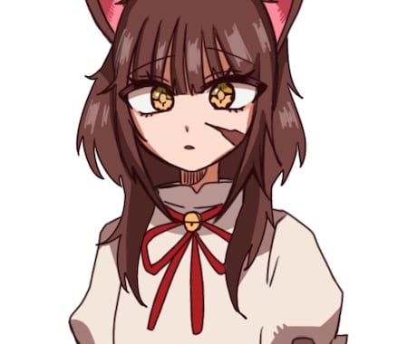 アイコン等に！公式風の絵柄でイラストを描きます 公式アニメ風のイラストをアイコン等に!! イメージ1