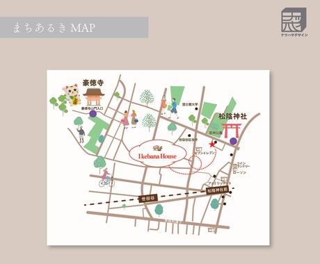 わかりすい地図を作成します イメージや世界観に合わせた地図を作成します。 イメージ2