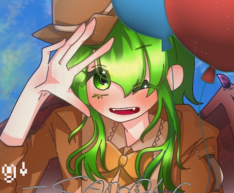 アイコンや一枚絵描きます シンプルでかわいいイラストを！ イメージ1