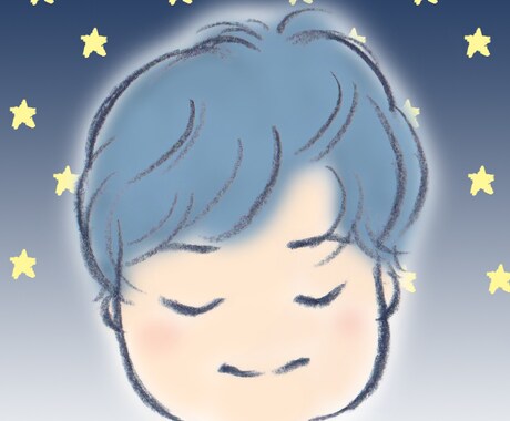 色鉛筆・手描きで○ゆる〜い似顔絵○描きます アイコンや贈り物に★かわいげを添えたいあなたに イメージ2