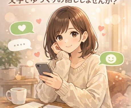 保育士歴10年丁寧に寄り添います あなたの想い、愚痴も悩みも、文字で安心共有 イメージ1