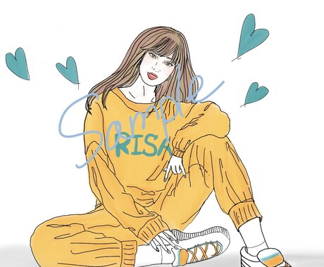おしゃれな似顔絵、SNSアイコン描きます 似顔絵イラストで個性的なアイコンにしたい方へ イメージ1