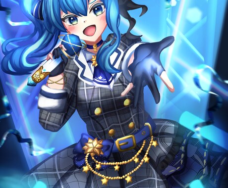 色鮮やかな美少女イラストを描きます あなただけの可愛いイラストならおまかせください！ イメージ2