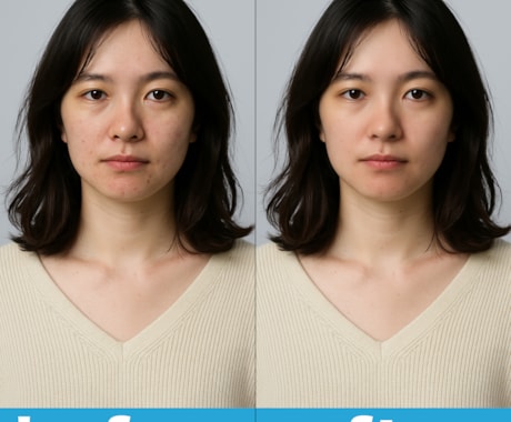 画像加工・レタッチ承ります Photoshop/合成/画像加工/写真加工/写真修正/人物 イメージ2