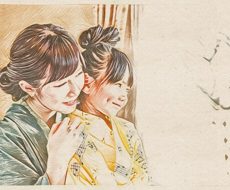 写真をイラスト画像に加工します イメージ1
