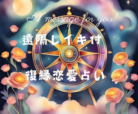 遠隔レイキ付　運命の扉を切り開くお手伝いをします 恋愛は「運命」。占いを通じて新しい可能性や未来を切り開く。 イメージ1