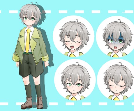 立ち絵の作成いたします 商用利用◎ 動画用などさまざまな用途に！ イメージ2