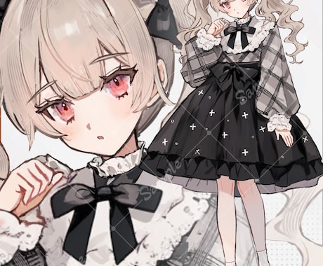 スピード納品！かわいい手描き立ち絵キャラ制作します 【5名様限定価格】商用利用可、TRPG、配信向けイラスト イメージ2