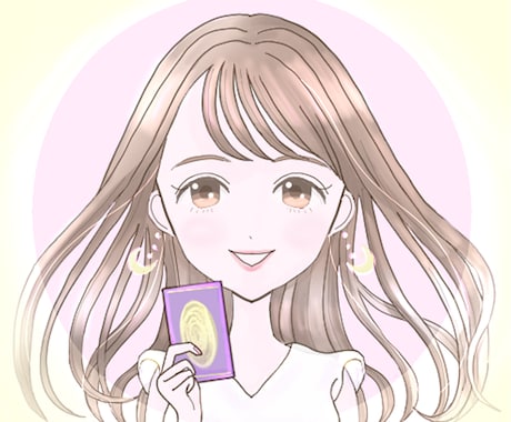 ふんわり優しい、透明感のあるイラスト描きます 大人の女性におすすめのアイコン イメージ2
