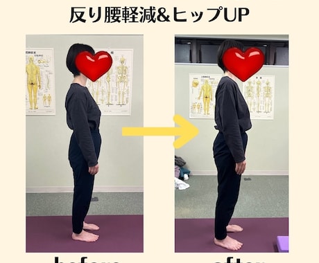 姿勢改善ヨガ&ピラティスを行います 姿勢を良くしたい！動作をうまくしたい！ イメージ1