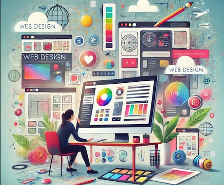 WEBコンテンツのパーツを作成します 視覚的効果でイメージアップを目指します イメージ1