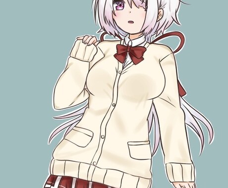 SNS上で使用するイラストを描きます グッツになるような物も製作可能です（シールなど） イメージ2