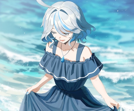 美しく魅力的なイラストを描きます 様々な用途に対応！光の綺麗なイラストを制作します！ イメージ1