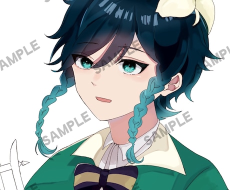 立ち絵や夢絵、1枚絵やオリジナルまで受け付けてます 色んな絵柄で描けるので要望にご期待します！ イメージ2