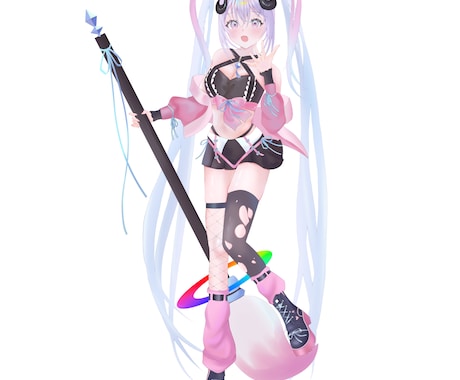 100人のVママになってみた！？企画やります IRIAM・VTuberのキャラクターデザイン立ち絵制作 イメージ2