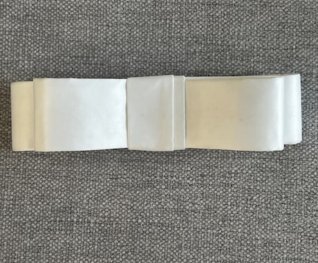 クラシカルなリボンボンネお作りします 光沢のあるブリリアントサテンを使用しております イメージ1
