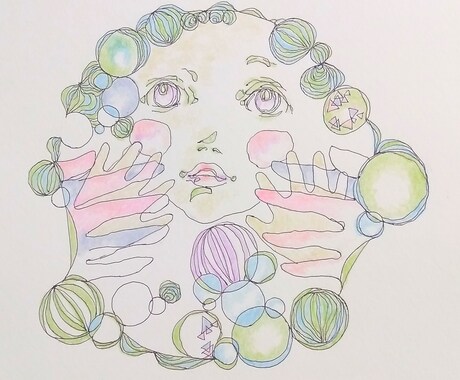 アイコン描きます アイコン描きます。人物一人と背景色塗り。 イメージ2