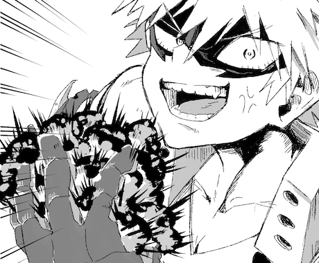 お好きなキャラで、漫画のワンシーン描きます イメージ1