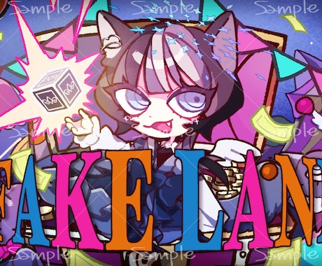 Youtubeのサムネイラストお作りします 歌みたや配信にもおすすめ♪お気軽にご相談ください! イメージ2