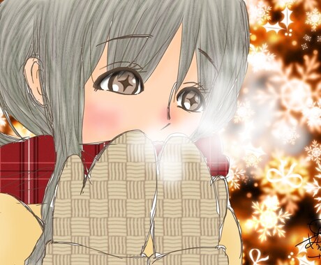 SNS用アイコン 似顔絵、動物など描きます お試しください。ほんわか系、アニメキャラクター的な画風です。 イメージ2
