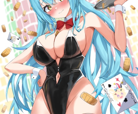 可愛い女の子のイラスト描きます イラスト描いてます。女の子描くのが得意です イメージ1