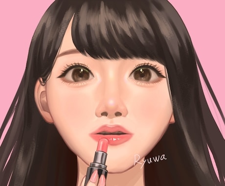 人の目を引き込む女の子お描きします イメージ1