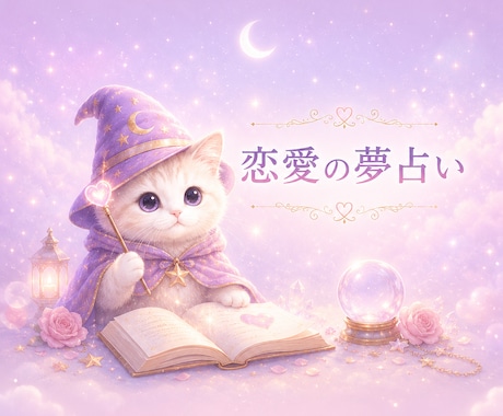 夢占い☆恋愛の夢を優しく読み解き心を整えます 恋愛・結婚・夢は潜在意識が必死に訴えるメッセージです イメージ1