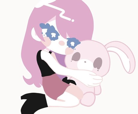 ゆめかわいいイラスト制作します 主線なし×パステルカラーのやわらかいイラストが好きな方へ イメージ2