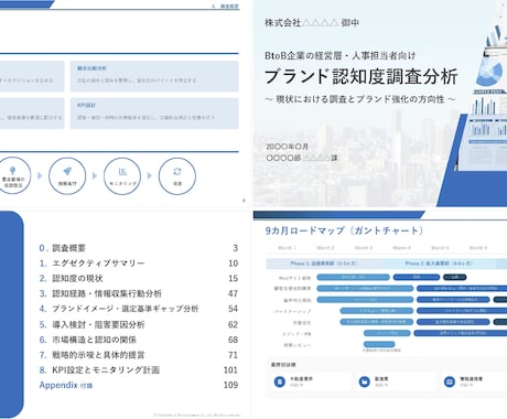 見やすく、分かりやすい資料を作成いたします クオリティだけでなはなく、成果につながる資料を作成 イメージ2