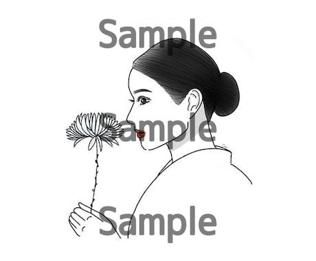 写真をお洒落にイラスト化します イメージ1