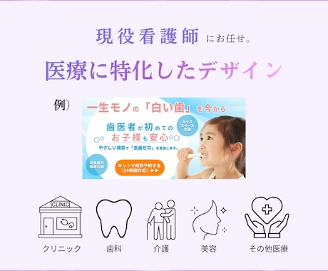 限定3名様｜1枚1500円｜医療バナー制作します 修正無制限｜医療知識を活かして、丁寧に制作します。 イメージ2