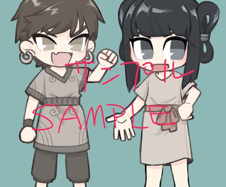 絵を描きます アイコンとかキャラデザとかをします。 イメージ2