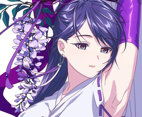 アニメ塗りで目を惹くSNS用アイコン描きます ハッキリとした塗りで目立つアイコンを製作します。 イメージ1