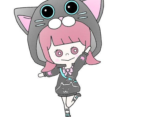 PUBGモバイルのイラスト描きます 簡単なスキンのみ描きます！ゆるい絵が好きな方！ イメージ1