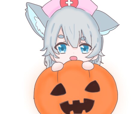 ハロウィンの量産ミニキャライラストを作成します ハロウィンに向けて可愛いミニキャライラスト描きます！ イメージ2