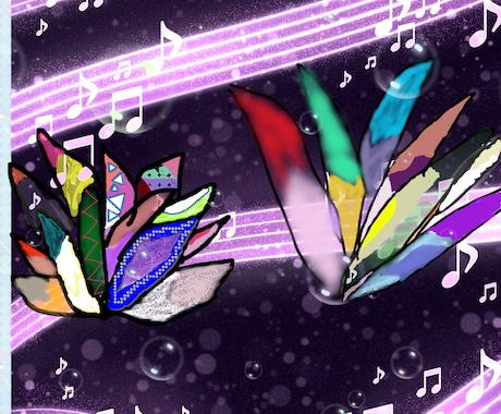 花がちゅうしんにしています イメージ1
