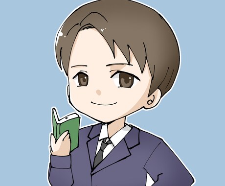 お手軽デフォルメアイコン、似顔絵作成します ビジネスや名刺、SNSやブログでお役に立ちます。即日OK イメージ2