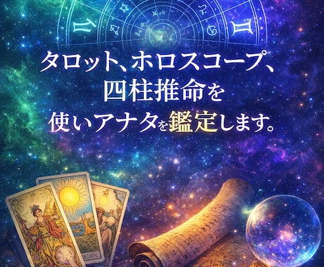 整えて動かす、未来予想型鑑定をします 優しさだけではなく、現実を踏まえた未来の可能性を提示します イメージ1