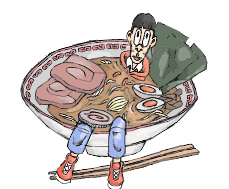 何処かジワジワくるイラストをお売りします 何処かジワジワくるイラストを作成 イメージ1